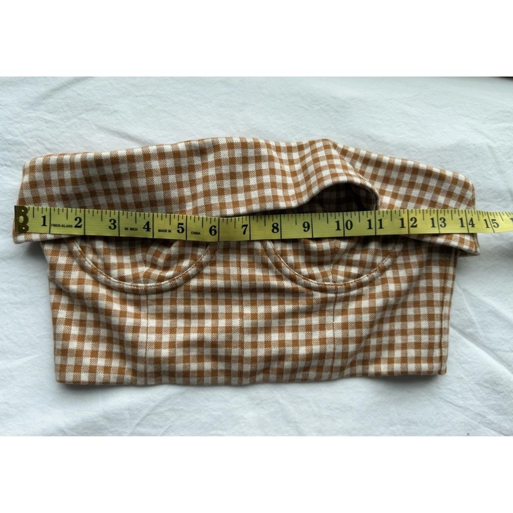Revolve Lovers & Friends Chelsea Top in Brown & White Small‎ Like New